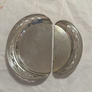 VNTG Sheffield Silverplate Crumb Tray Catcher Reproduction Pattern 934